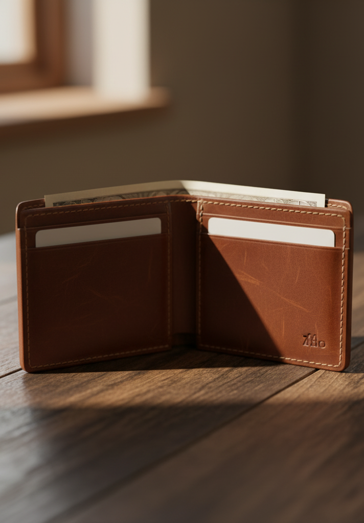 Classic Leather Wallet thumbnail 1