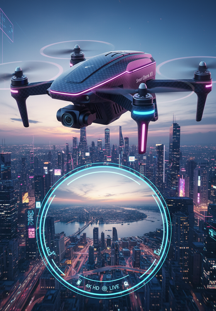 4K HD Smart Drone X1 thumbnail 1