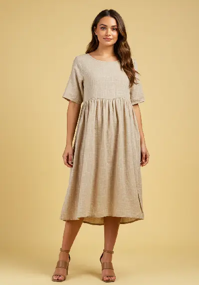 Women's Paisley Print Sundress thumbnail 2