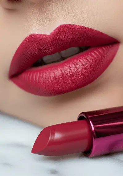 Velvet Matte Lipstick - Crimson Charm thumbnail 4
