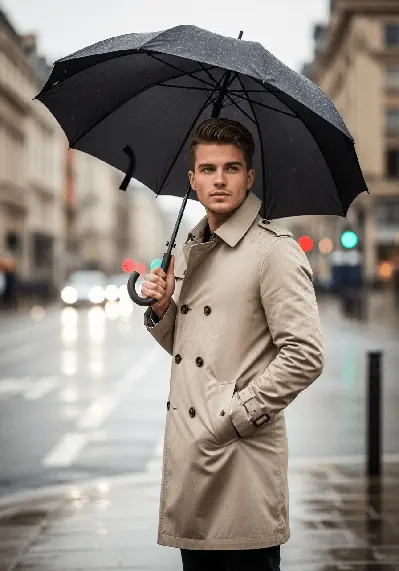 Heritage Wool Trench Coat